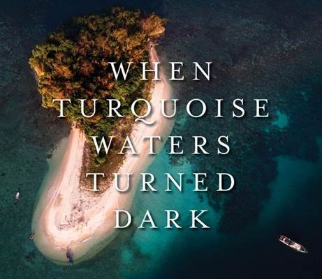 when turquoise water turned dark