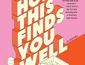I hope this finds you well