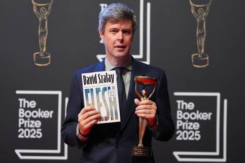 David Szalay Wins the 2025 Booker Prize for Flesh: A Haunting Tale of Life, Desire, and the Human Condition